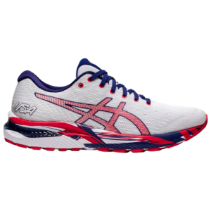 ASICS Mens ASICS® GEL-Cumulus 22 - Mens Running Shoes White/Red Size 09.5