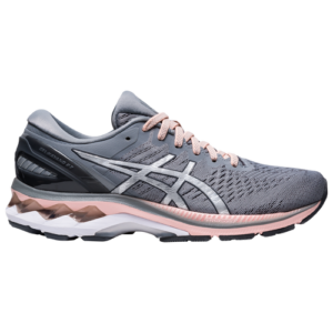 ASICS Womens ASICS® GEL-Kayano 27 - Womens Running Shoes Sheet Rock/Pure Silver/Pink Size 10.0