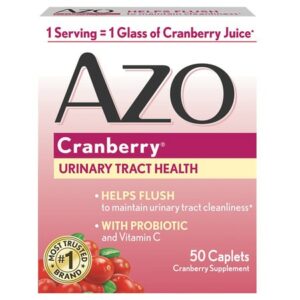 AZO Cranberry Dietary Supplement Tablets - 50.0 ea