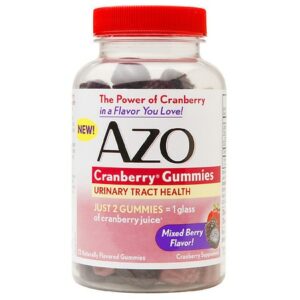 AZO Cranberry Gummies Urinary Tract Health Mixed Berry - 72.0 ea