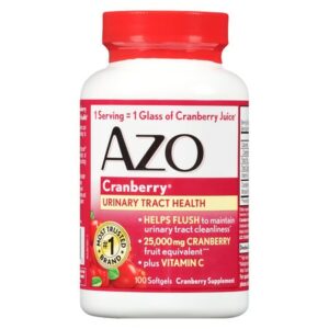 AZO Cranberry Urinary Tract Health Dietary Supplement Softgels - 100.0 ea