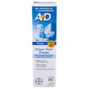 A&D Zinc Oxide Cream - 4.0 oz