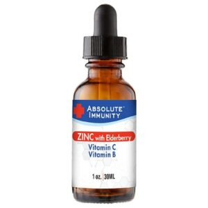 Absolute Nutrition Absolute Immunity Zinc Drops with Elderberry - 1.0 oz