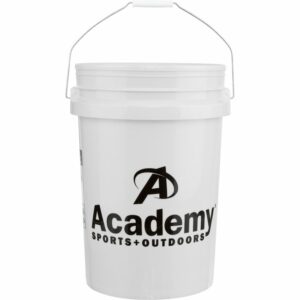 Academy Sports + Outdoors 6-Gallon Bucket White - Baseballs And Softballs