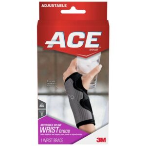 Ace Reversible Splint Wrist Brace, Adjustable - 1.0 ea