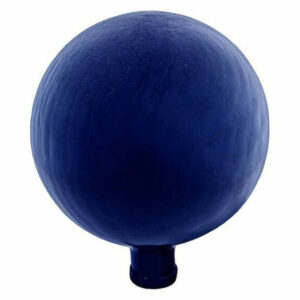 Achla Gazing Globe Crackle, Blue, 10"