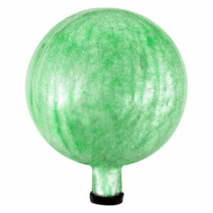 Achla Gazing Globe Crackle, Light Green, 10"