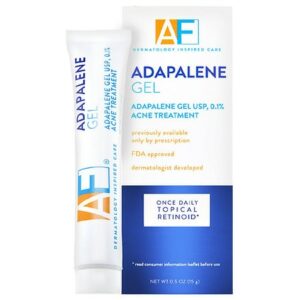 AcneFree Adapalene Gel 0.1 Once Daily Topical Retinoid Acne Treatment - 0.5 oz