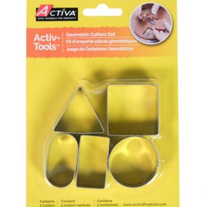 Activ-Tools Geometric Cutters set of 5