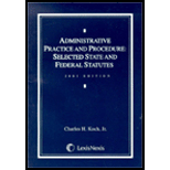 Administrative Practice and Procedure : 2001 Supplement
