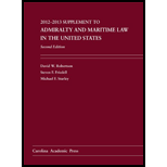 Admiralty and Maritime Law in the United States-Supplement
