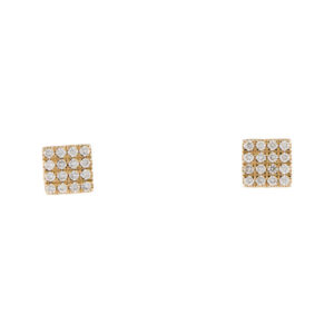 Adornia Fine 14k 0.27 ct. tw. Diamond Square Studs