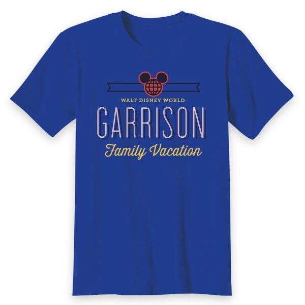 Adults' Walt Disney World Family Vacation T-Shirt Customized