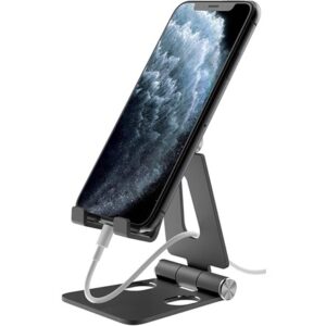 Aduro U-rise Steel Foldable Aluminum Desktop Phone Stand