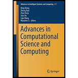 Advances in Computational Science and Computing