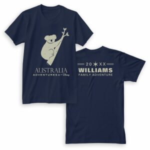 Adventures by Disney Australia Koala T-Shirt for Men Customizable