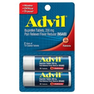 Advil Ibuprofen Pain Reliever/ Fever Reducer Tablets - 10.0 ea x 2 pack