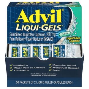 Advil Liqui-Gels Ibuprofen Pain Reliever & Fever Reducer Capsules - 100.0 ea