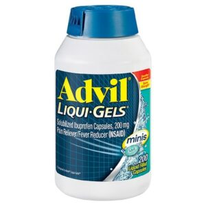 Advil Liqui-Gels Minis Ibuprofen Pain Reliever & Fever Reducer - 200.0 ea