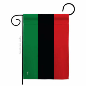 African American of the World Nationality Garden Flag