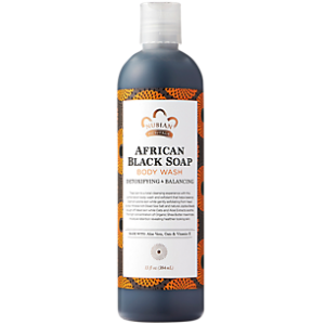 African Black Soap Body Wash with Aloe, Oats & Vitamin E (13 Fluid Ounces)