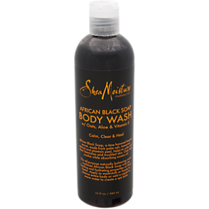 African Black Soap Body Wash with Oats, Aloe & Vitamin E (13 Fluid Ounces)