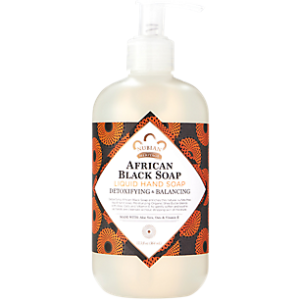 African Black Soap Liquid Hand Soap with Aloe, Oats & Vitamin E (12.3 Fluid Ounces)