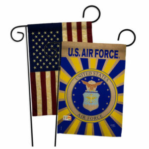 Air Force Americana Military Garden Flags Pack