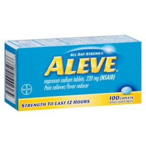 Aleve Pain Reliever/Fever Reducer Caplets - 100.0 ea