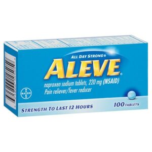 Aleve Pain Reliever/Fever Reducer Tablets - 100.0 ea