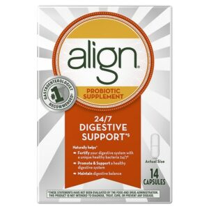 Align Digestive Care Probiotic Supplement, Capsules - 14.0 ea