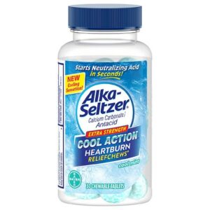 Alka-Seltzer Cool Action Extra Strength Heartburn Reliefchews Cool Mint - 30.0 ea