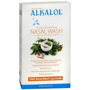 Alkalol Nasal Wash Mucus Solvent and Cleaner - 16.0 fl oz