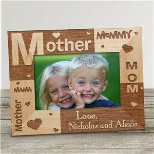 All About Mom Personalized Frame