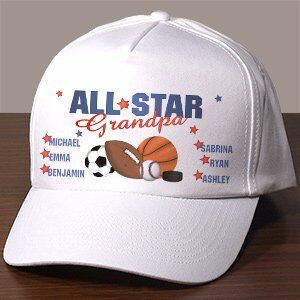 All Star Personalized Hat