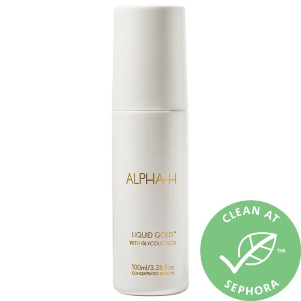 Alpha-H Liquid Gold Exfoliating Treatment with Glycolic acid 3.38 oz/ 100 mL