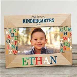 Alphabet Wooden Personalized Frame