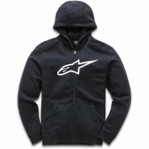 Alpinestars Kid's Ageless Fleece Hoodie - XS - Black-White