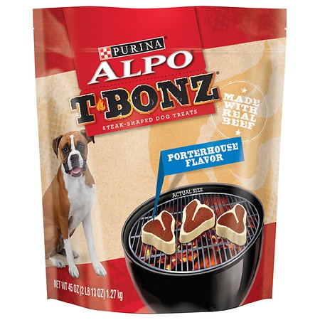 Alpo T-Bonz Porterhouse Dog Treats Porterhouse - 45.0 oz