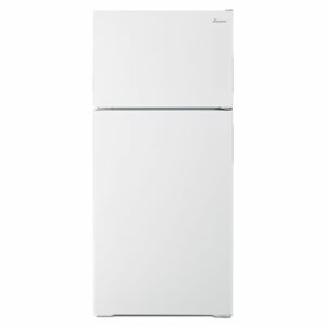 Amana ART104TFD 28 Inch Wide 14.3 Cu. Ft. Top Mount Refrigerator with Dairy Center White Refrigeration Appliances Full Size Refrigerators Top Freezer