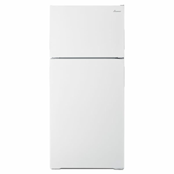 Amana ART104TFD 28 Inch Wide 14.3 Cu. Ft. Top Mount Refrigerator with Dairy Center White Refrigeration Appliances Full Size Refrigerators Top Freezer