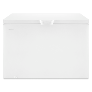 Amana AZC31T15D 47 Inch Wide 14.8 Cu. Ft. Chest Freezer with Deepfreeze Technology White Refrigeration Appliances Freezers Chest Freezers