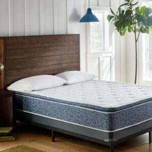 American Bedding California King 12 Inch Plush Hybrid Mattress