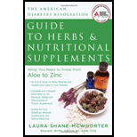 American Diabetes Association Guide to Herbs and Nutritional Supplements