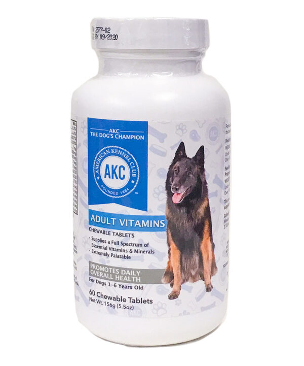 American Kennel Club Pet Supplements & Vitamins - 60-Ct. Adult Dog Multivitamin Chew