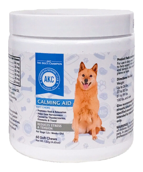 American Kennel Club Pet Supplements & Vitamins - 60-Ct. Dogs Calming Aid Soft Chew