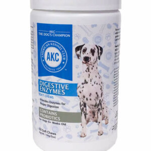 American Kennel Club Pet Supplements & Vitamins - 60-Ct. Dogs Digestive Enzyme Soft Chew