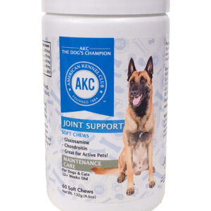 American Kennel Club Pet Supplements & Vitamins - 60-Ct. Dogs & Cats Maintenance Care Joint Support Soft Chew