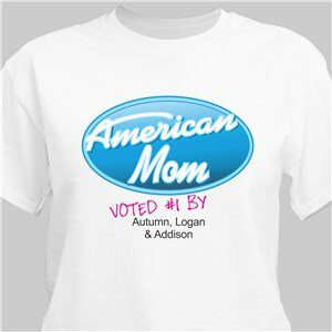American Mom Personalized T-Shirt