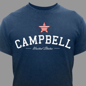 American Pride Personalized T-Shirt
